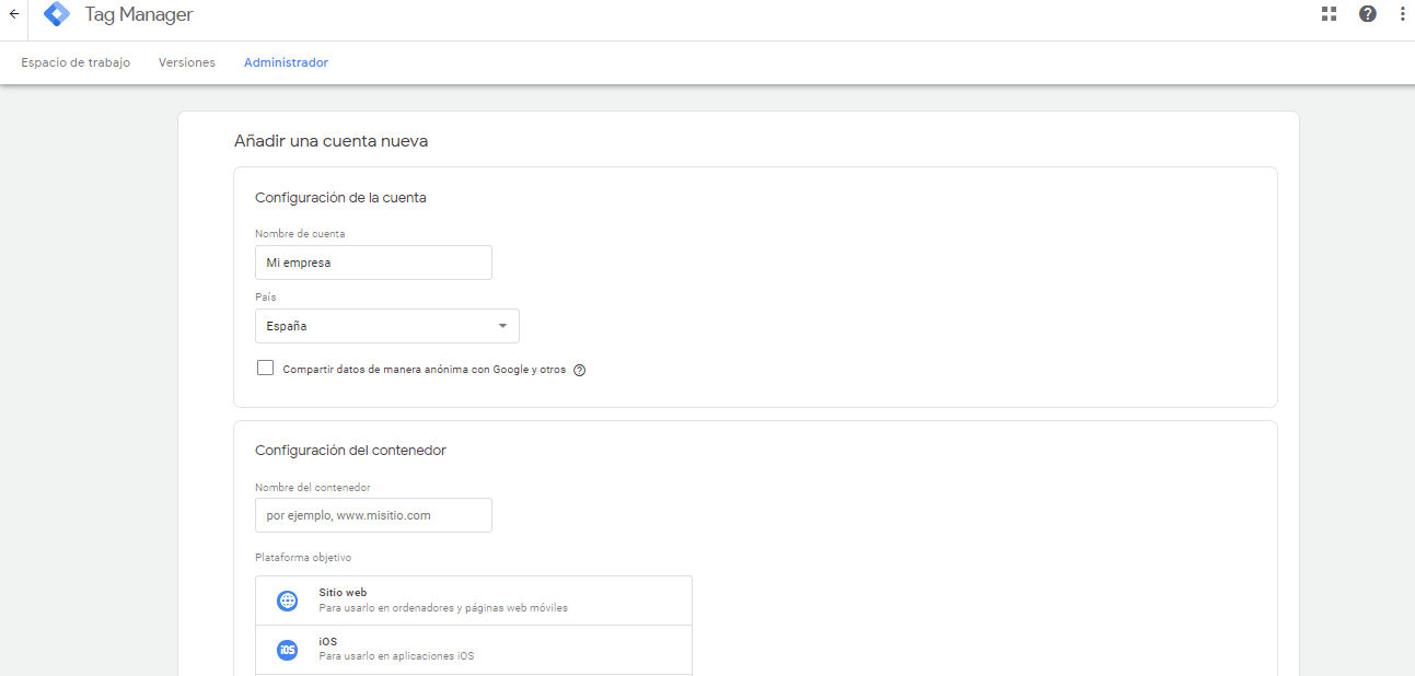 cómo funciona Google Tag Manager