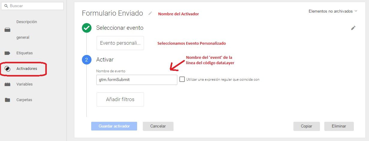Conversión Adwords mediante Tag manager Conversión Adwords mediante Tag manager