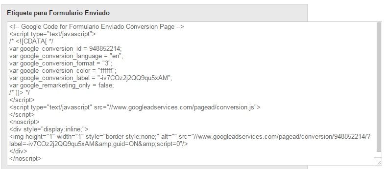 Conversiones Adwords con Tag Manager Conversiones Adwords con Tag Manager