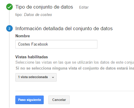Importar datos de costes en Google Analytics - Importar datos de costes en Google Analytics -