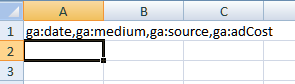 Importar datos de costes en Google Analytics - Importar datos de costes en Google Analytics -
