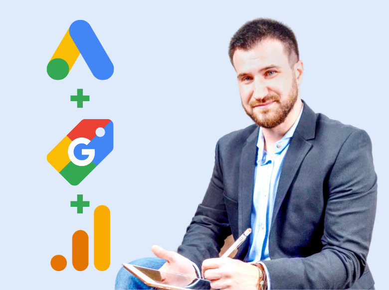 Pack cursos Google Ads + Shopping + Analytics 4